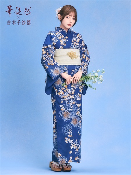 【華徒然×吉木千沙都】浴衣 乱菊