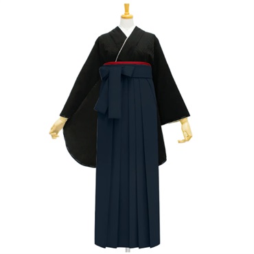 きもの単品 M0063 華亀甲 黒