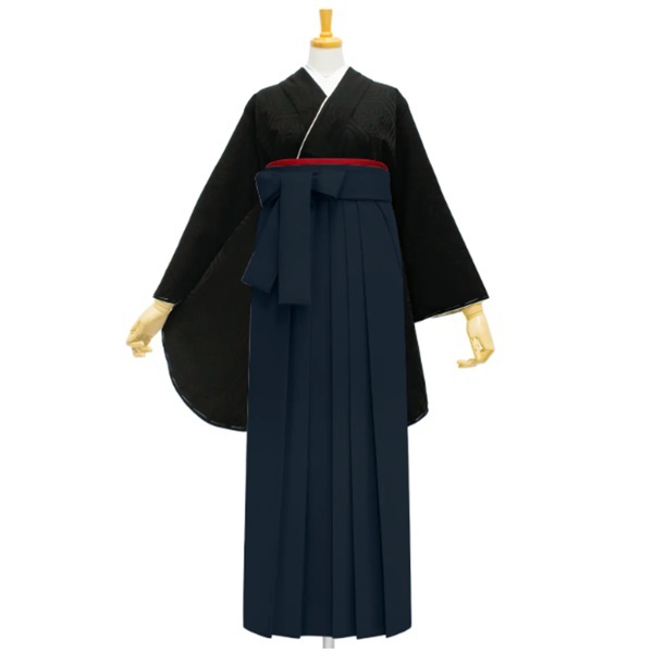 M0063 華亀甲 黒レンタルセット